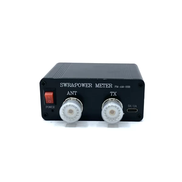 CQV-SWR120 120W 1.8-54Mhz Digital Power Standing Wave Meter High Standing Wave Alarm Function 240 * 240 Full Color HD Display - Image 3