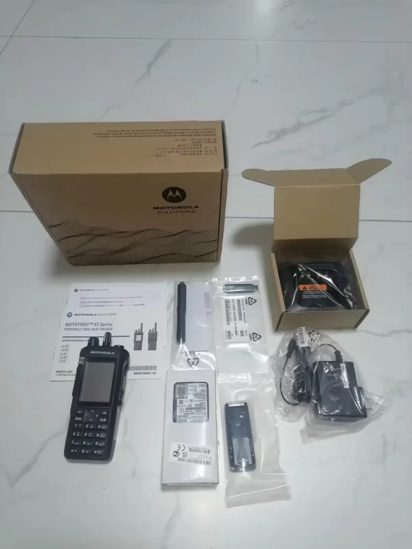 Motorola R7 Walkie Talkie Long Range DMR Amateur Radio Motorola Two Way Radio UHF VHF R7 Handheld Radio - Image 6