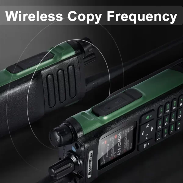 Baofeng UV-32 Walkie Talkie GPS 10W Bluetooth APP Programming Recording AM FM NOAA Type-C Charging Radio - Image 4