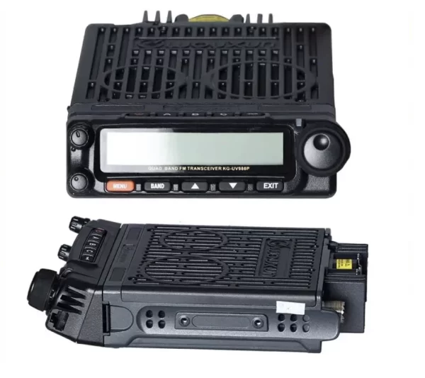 WOUXUN Car Mobile Radio KG-UV980P 50W Quad Band Mobile Radio VHF & UHF Air Band Receiving Cross Band Repeater Car Walkie Talkie - Image 2