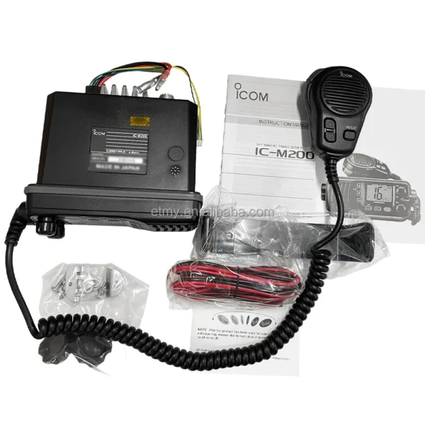 ICOM IC-M200 25W IPX7 Waterproof Station VHF MARINE TRANSCEIVER Submersible Car Radio - Image 5