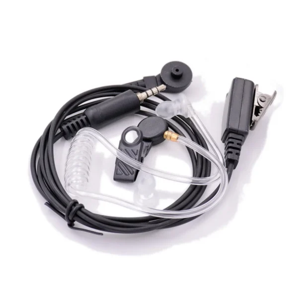 Acoustic Tube Earpiece Headset for Yaesu Vertex VX-6R VX-7R VX-170 FT-270 Standard Horizon HX210 HX400 HX750S HAM Radio PTT Microphone - Image 2