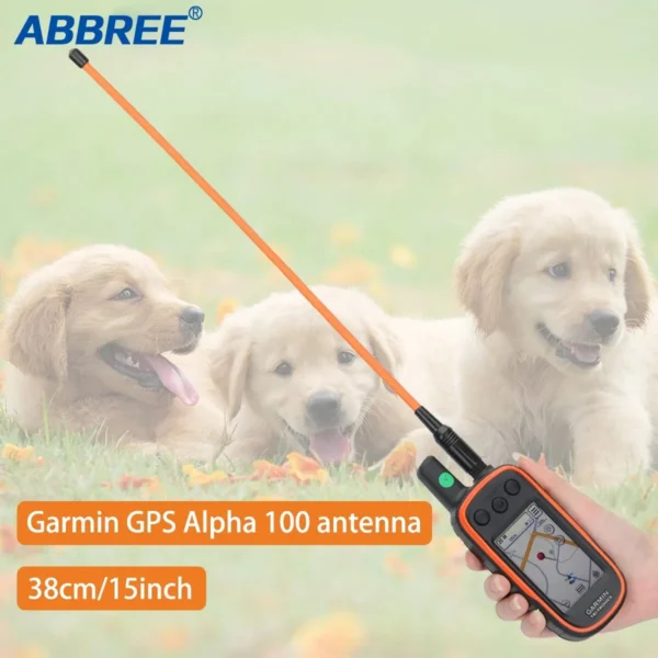 GPS 771 Antenna SMA-Male Garmin GPS Alpha 38CM Whip Antenna Extended Long Range for Alpha 100 200 Astro 220 320 430 Ham Radio - Image 2