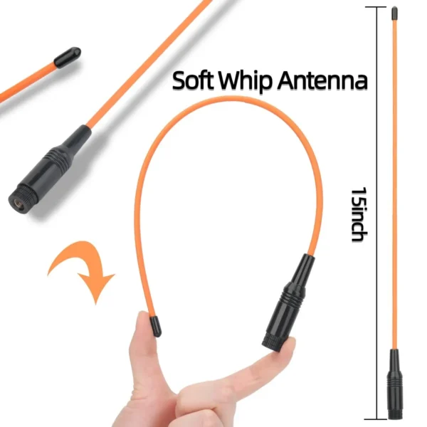 GPS 771 Antenna SMA-Male Garmin GPS Alpha 38CM Whip Antenna Extended Long Range for Alpha 100 200 Astro 220 320 430 Ham Radio - Image 3