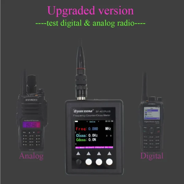Surecom Frequency Meter SF401 plus Frequency Counter 27Mhz-3000Mhz Radio Portable Frequency Counter meter - Image 3