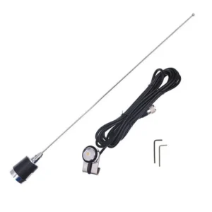 NMO Antenna SDN1 Feeder Combination Set 144-430MHz Feeder NMO Connector Walkie Talkie High Gain Antenne for AT-778UV AT-779UV Mobile Radios