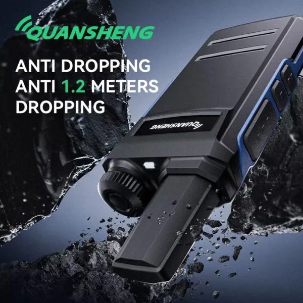 QUANSHENG New Walkie Talkie MINI TG-A1 UHF 400-470Mhz Handheld Thin Walkie Talkie One Key Copy Frequency - Image 6