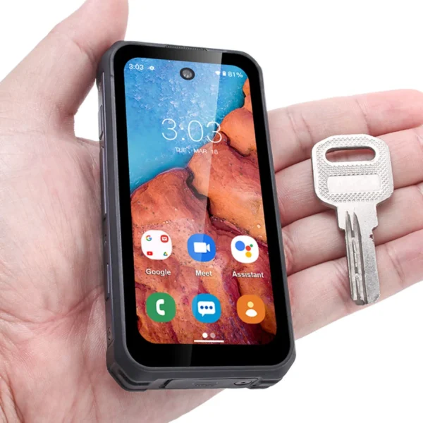 NEW UNIWA MAXo 4G Mini Rugged Smartphone 3.88 Inch Small IPS Screen 6GB+128GB IP68 Android12 3000mAh Face ID Unlock Phone - Image 2