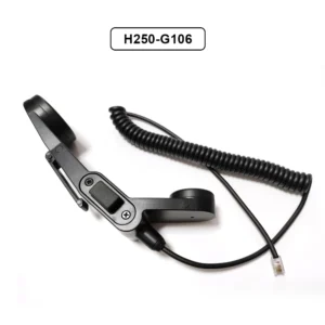 Handheld Microphone Emergency Communication Microphone for Xiegu G106 G106C Short Wave HF Transceiver Radio Moving Coil Microphone