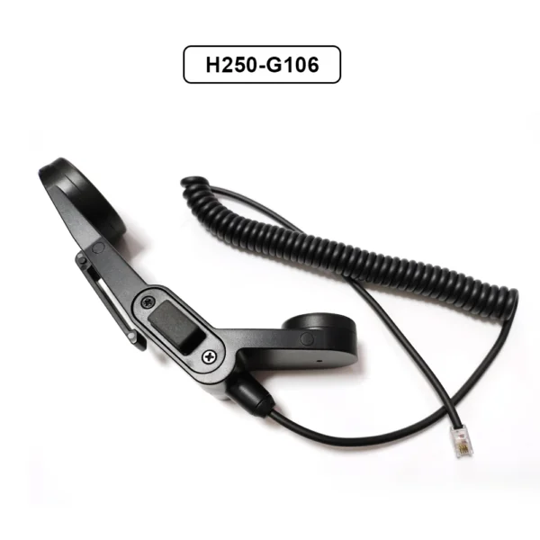 Handheld Microphone Emergency Communication Microphone for Xiegu G106 G106C Short Wave HF Transceiver Radio Moving Coil Microphone