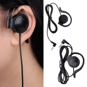 3.5mm Left Right Ear Hook Only Earpiece Headset Earphone Radio Guides System Soft Ear Hook Earpiece Headset Dropshipping