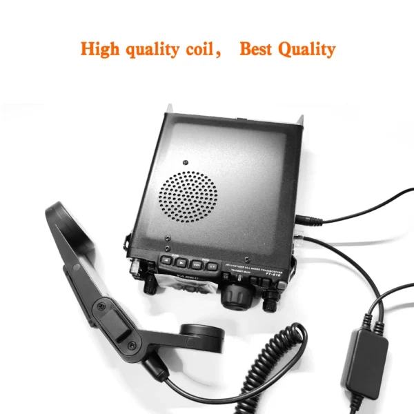 Handheld H250 Emergency Communication Microphone Speaker For YAESU FT-817 FT-818 FT-857 FT-897 Transceiver Radio Moving Coil Microphone - Image 5