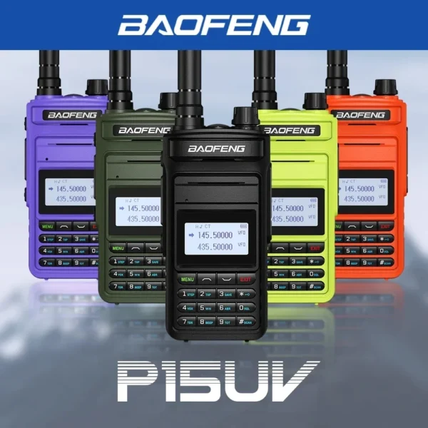 2pcs Baofeng UV-15 Pro Max V2 10W High Power Walkie Talkie Long Range 999CH UHF VHF Dual Band CB FM Radio Two Way Radio - Image 6