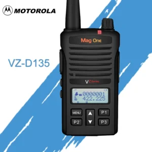 Mag One VZ-D135 Walkie Talkie 128 channel Two Way Radio UHF Frequency Portable Ham Radio HF Transceiver